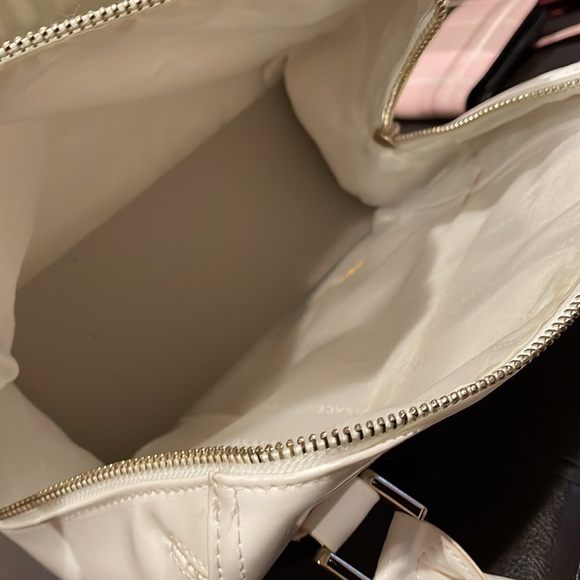 Versace Parfumerie White Handbag gently used - Picture 3 of 4
